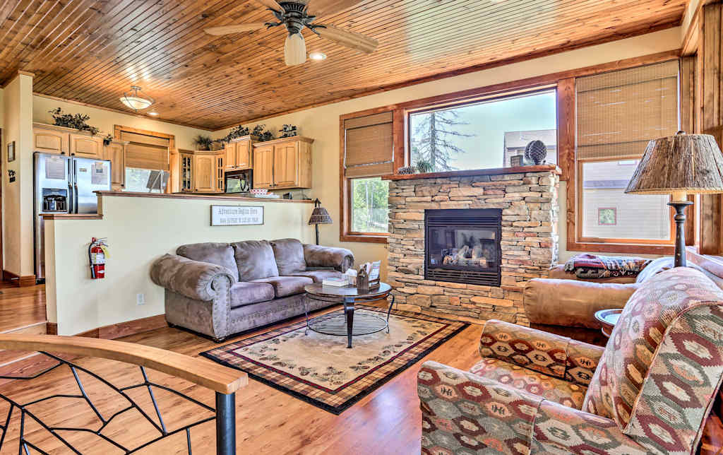 Luxury Cabin W Hot Tub 1 2 Mi To Terry Peak