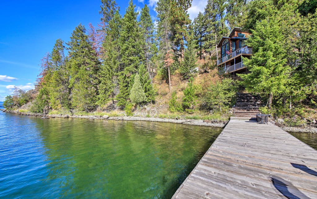 Lake Pend Oreille Home W Dock Paddle Boards