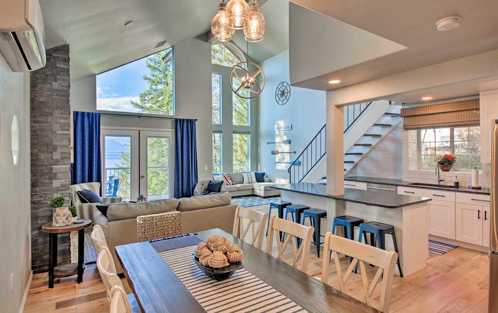 Lake Pend Oreille Home W Dock Paddle Boards