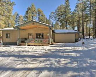Pinetop Cabin W Grill Balcony Golf Access