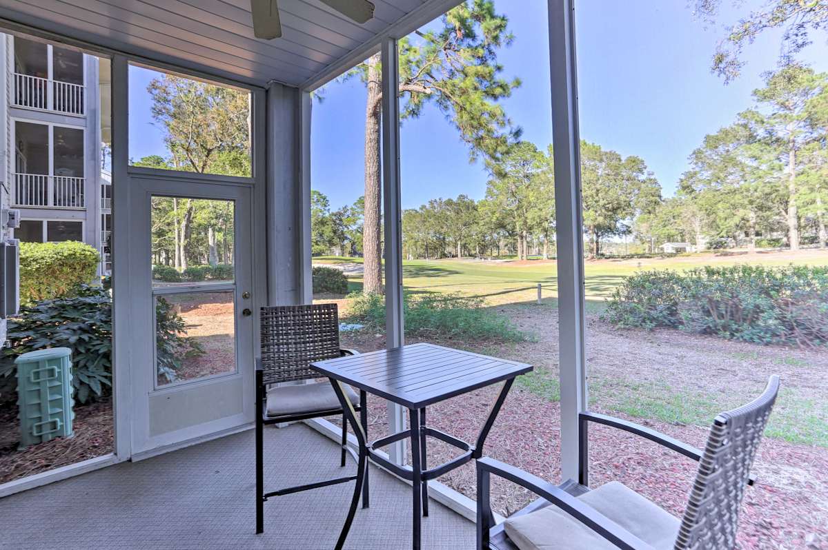 Sunset Beach Condo w/Golf Course View2 Mi to Pier