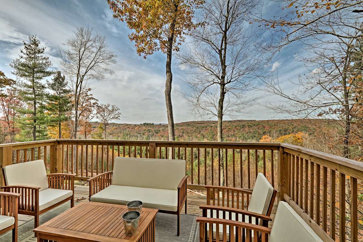 Newly Built & Secluded Catskill Cottage w/ Views! Narrowsburg, NY