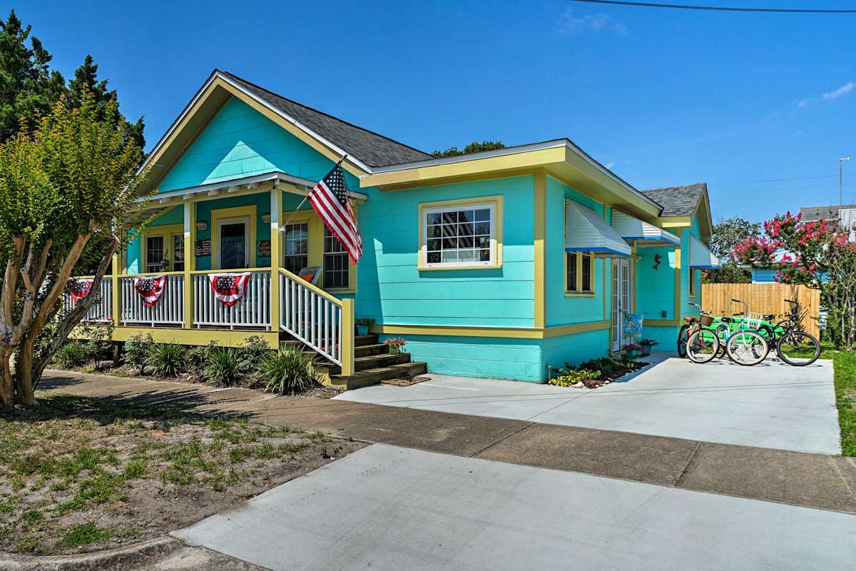 Historic Coastal Morehead City Mermaid Cottage
