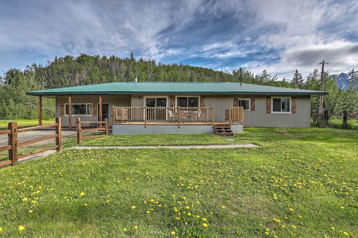 Palmer Home w/ Deck, Yard & Mountain Views Evolve