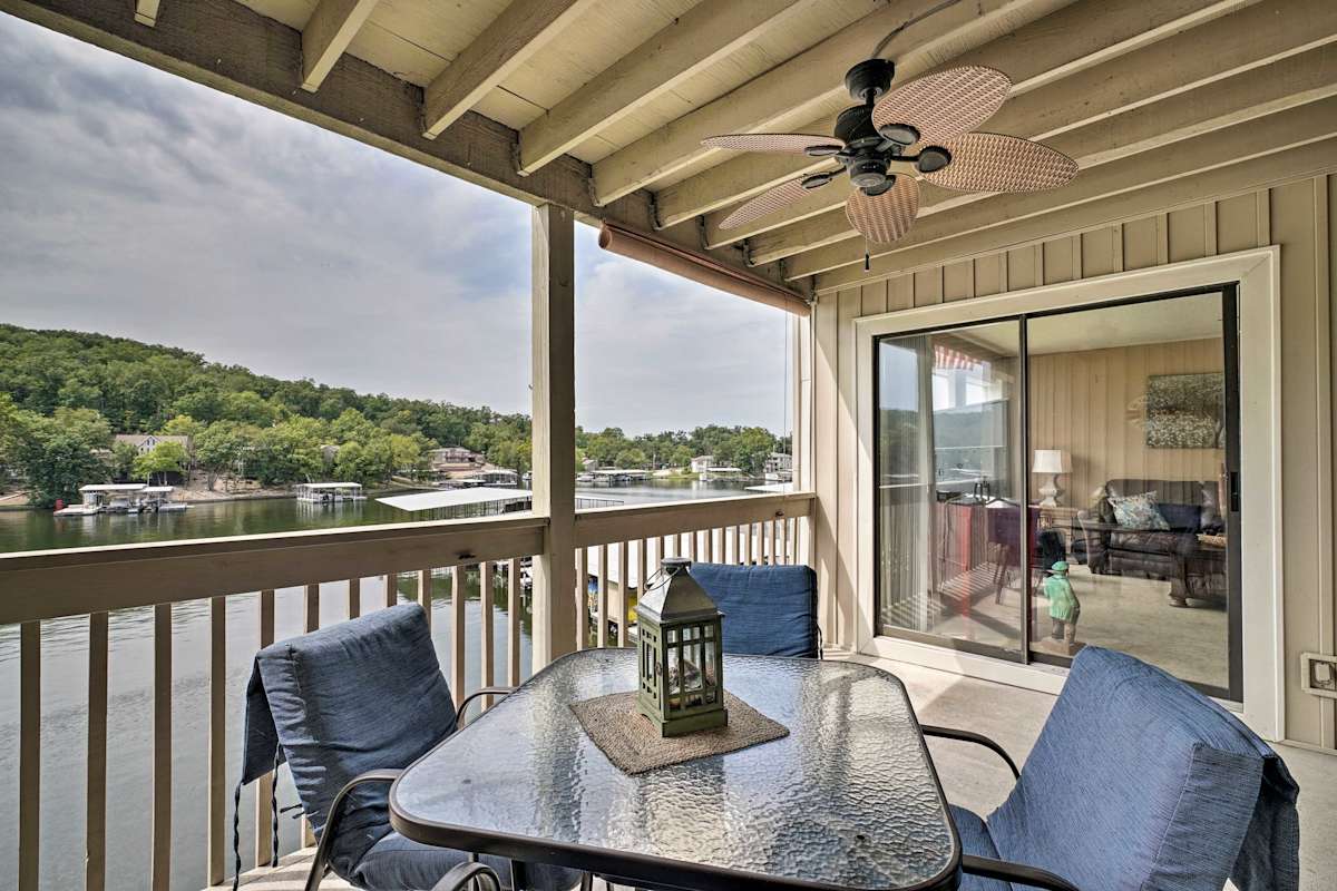 Osage Beach Waterfront Condo w/ Amenities! Evolve