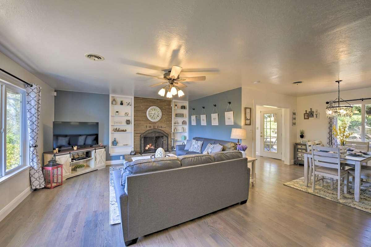 Wine Lovers’ Garden Oasis by Main St Sutter Creek! Evolve