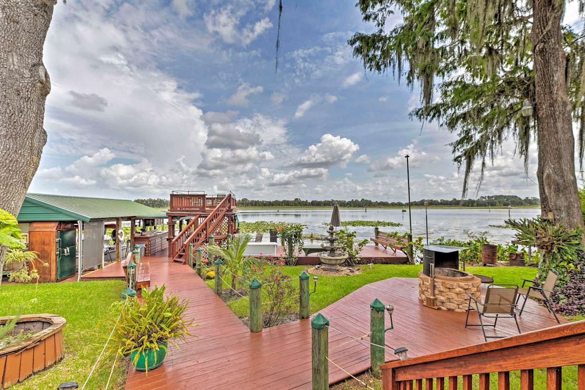 Ultimate Fisher's Retreat on Lake Rousseau! Dunnellon, FL Evolve