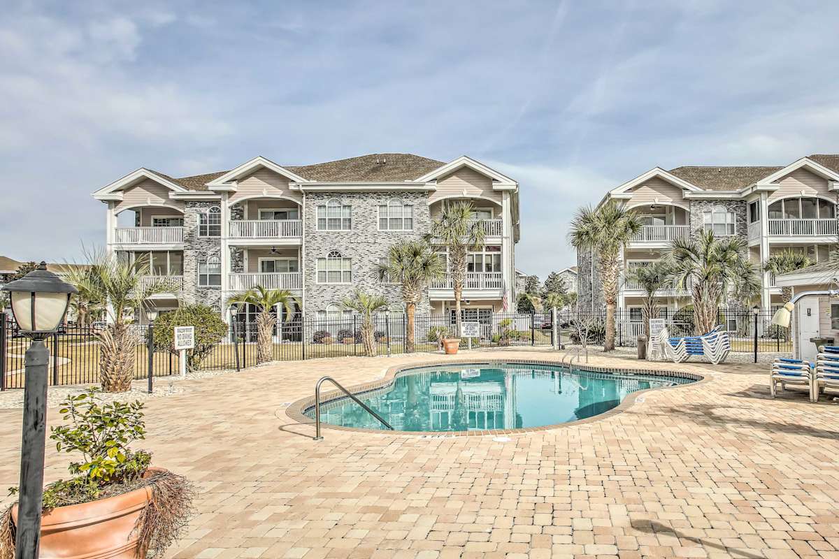 Inviting Magnolia Place Condo w/ Resort Amenities Myrtle Beach, SC