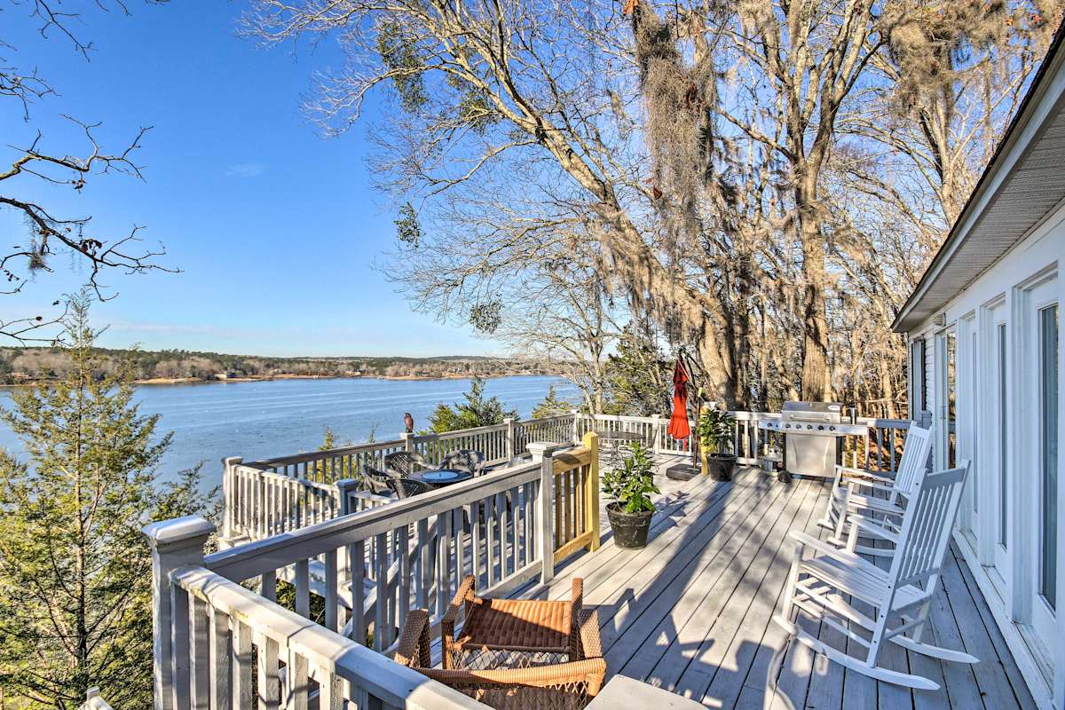 Waterfront Camden Home w/ Grill On Lake Wateree! Evolve