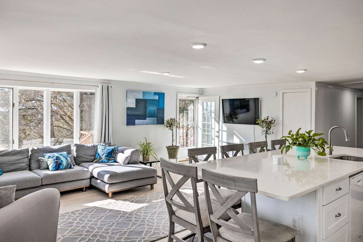 Stunning New Hope Home on 8 Acres w/ Trails! Evolve