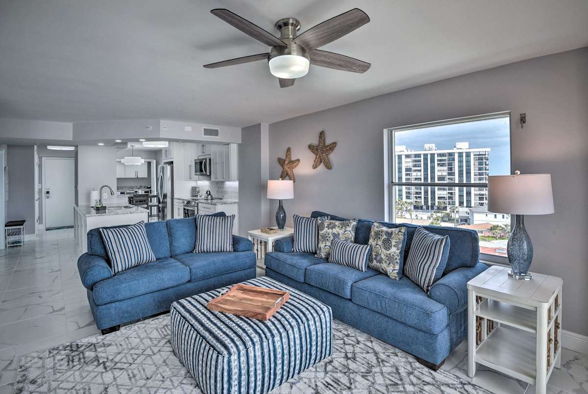 Oceanfront Ormond Beach Condo - Steps to Shore!