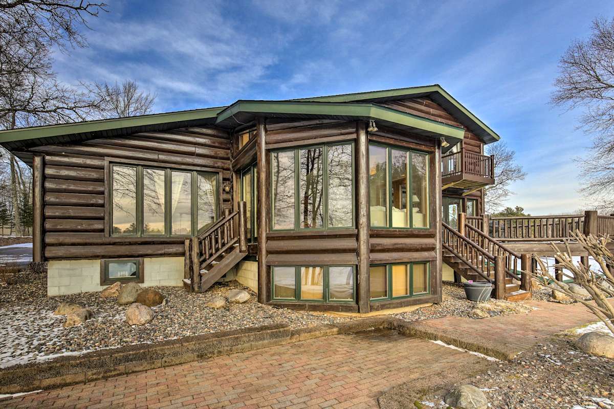 Lake Nokomis Escape w/ Dock & Beach Access Tomahawk, WI Evolve