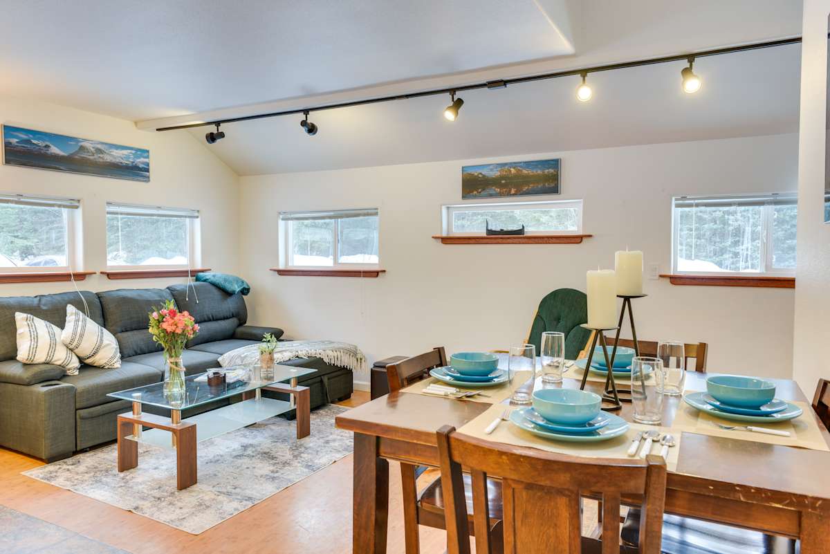 Riverfront Retreat in Soldotna Hike, Fish + More! Evolve