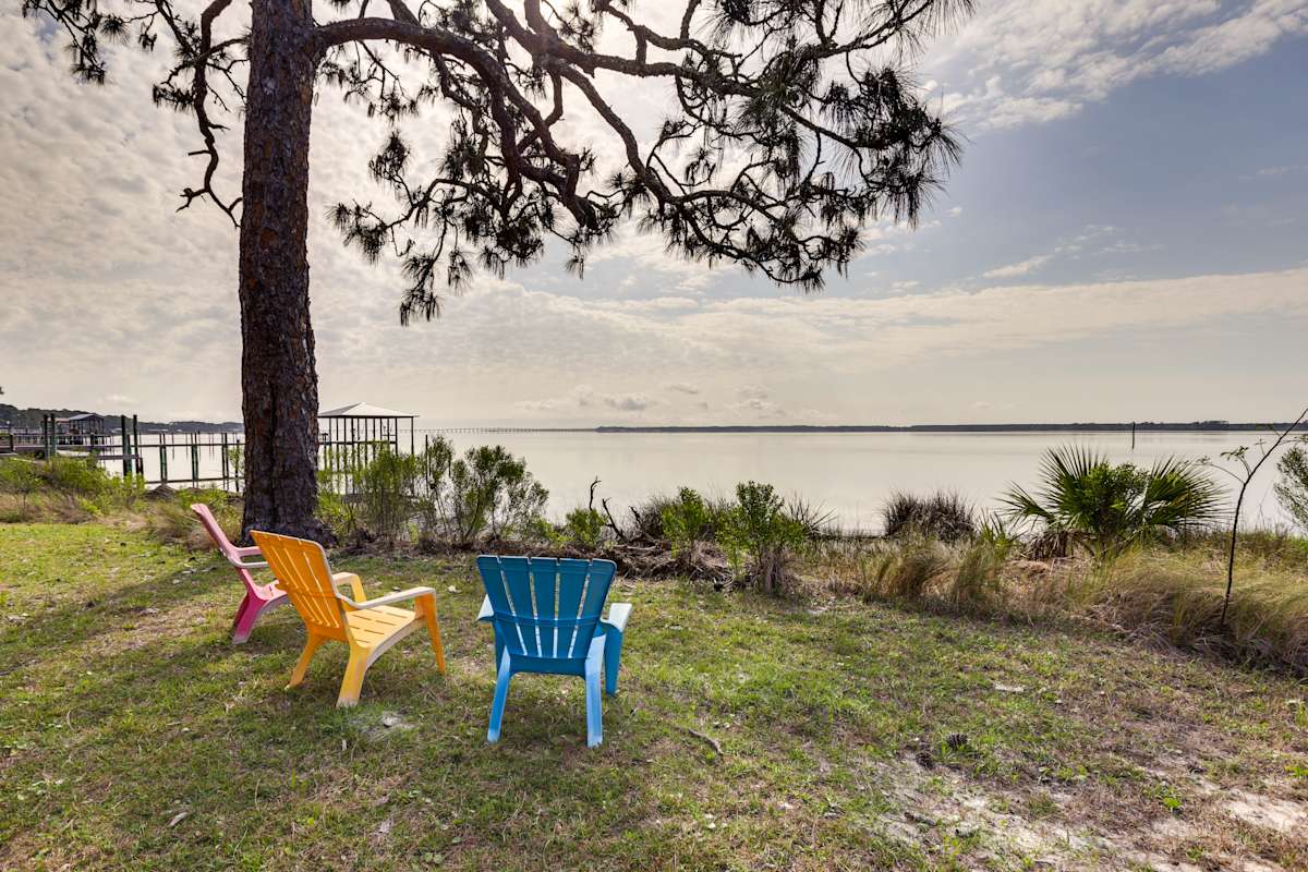 Waterfront Ochlockonee Bay Cottage w/ Views! Panacea, FL Evolve