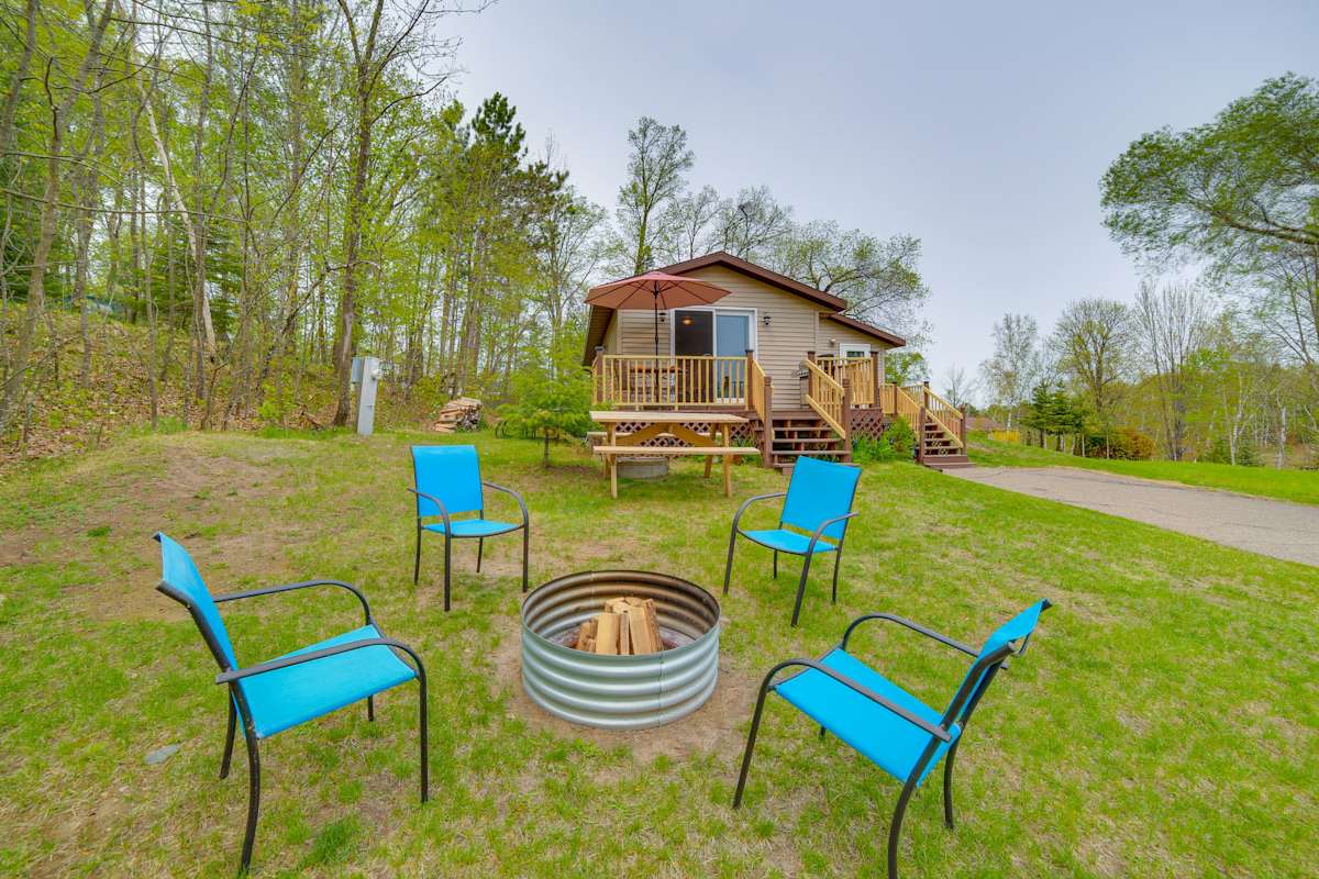 Lakefront Wisconsin Home w/ Boat Dock & Fire Pit! Townsend, WI Evolve