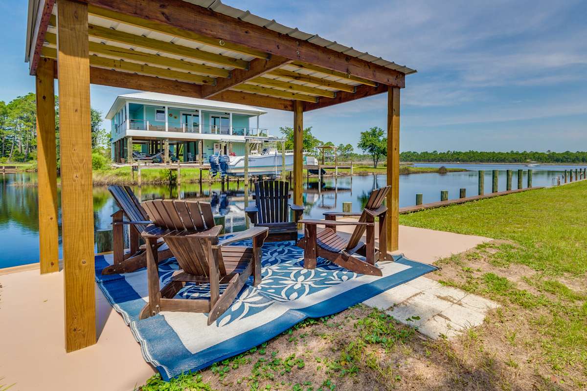 Waterfront Pensacola Paradise with Boat Slips! Evolve