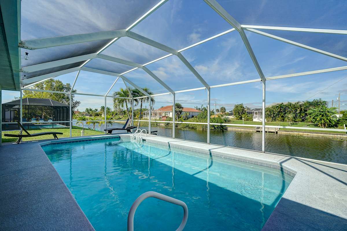 CanalFront Cape Coral Home w/ Saltwater Pool! Evolve