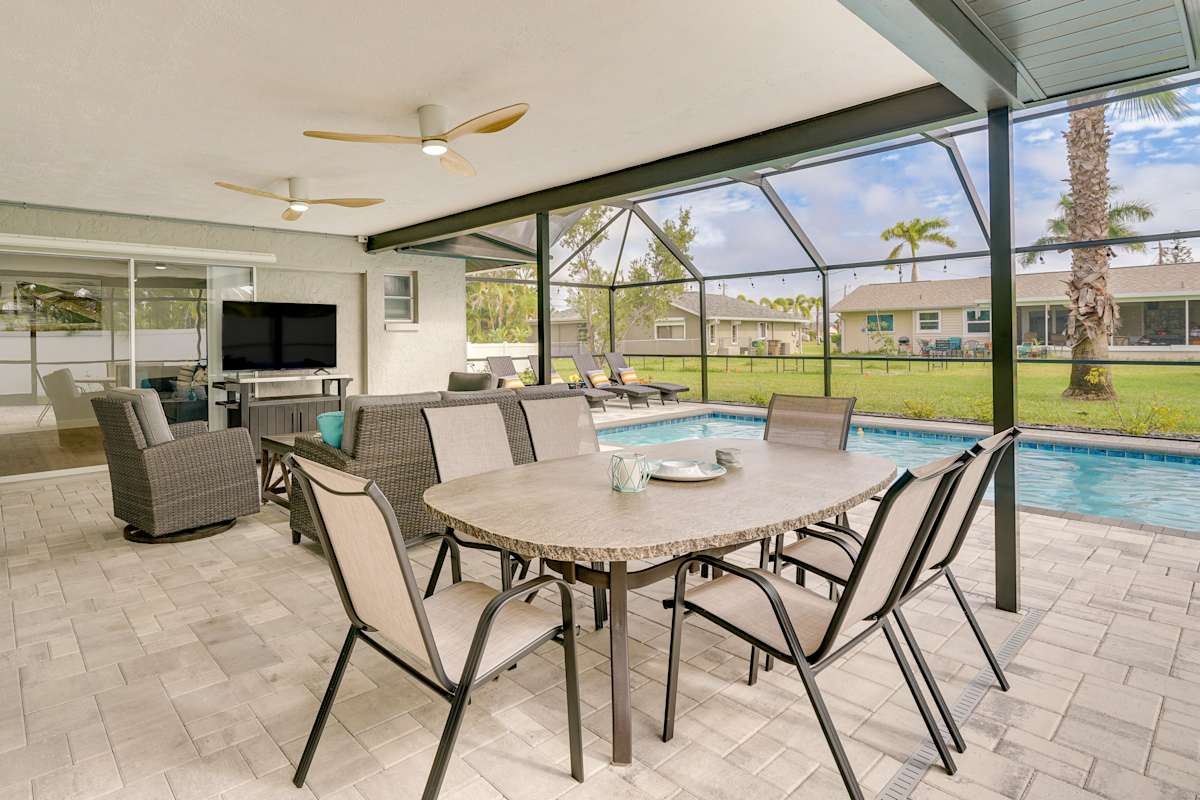 Cape Coral Vacation Home w/ Private Pool + Lanai! Evolve