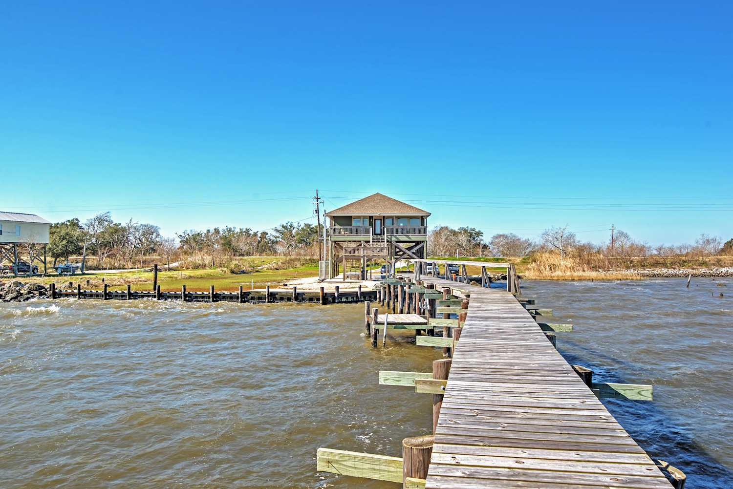 Waterfront New Orleans House w/ Dock & Lake Views!