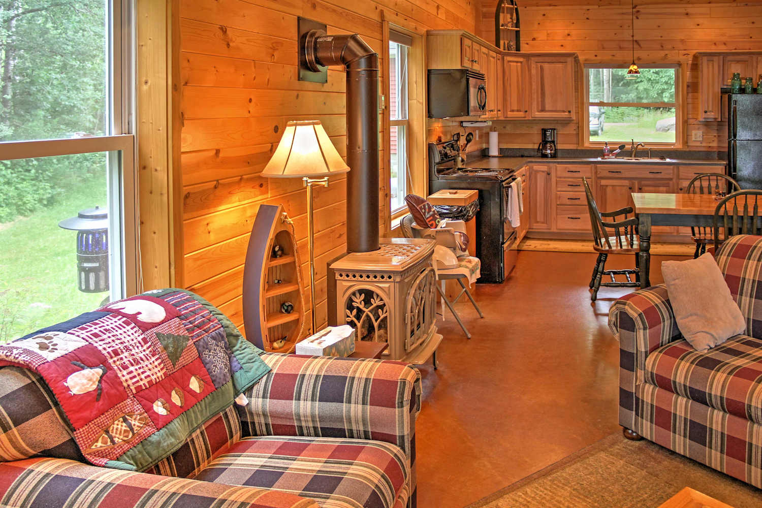 Rustic Nashwauk Cabin w/Dock on Big Sucker Lake!