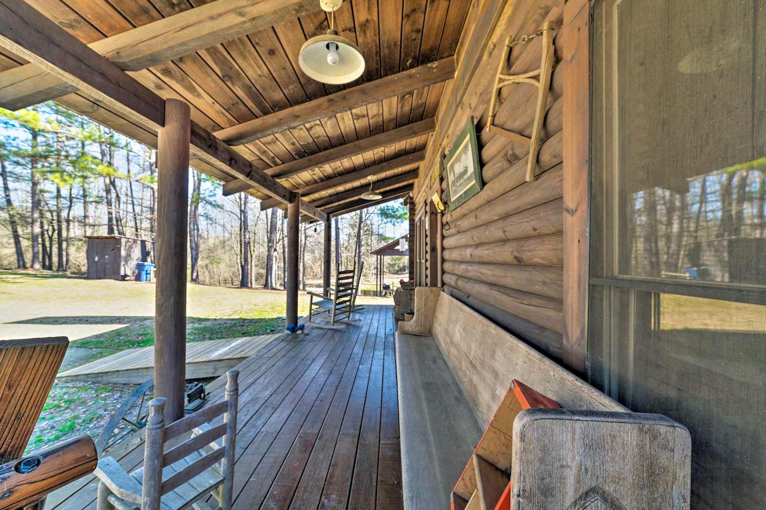 Secluded Cabin w/ Fishing Pond near Hunting!