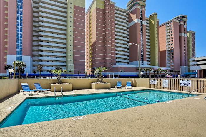North Myrtle Beach Condo W Pool Steps To Beach