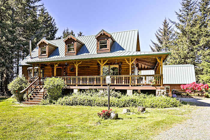 Brookings House On 3 Acres Half Mile To Coast