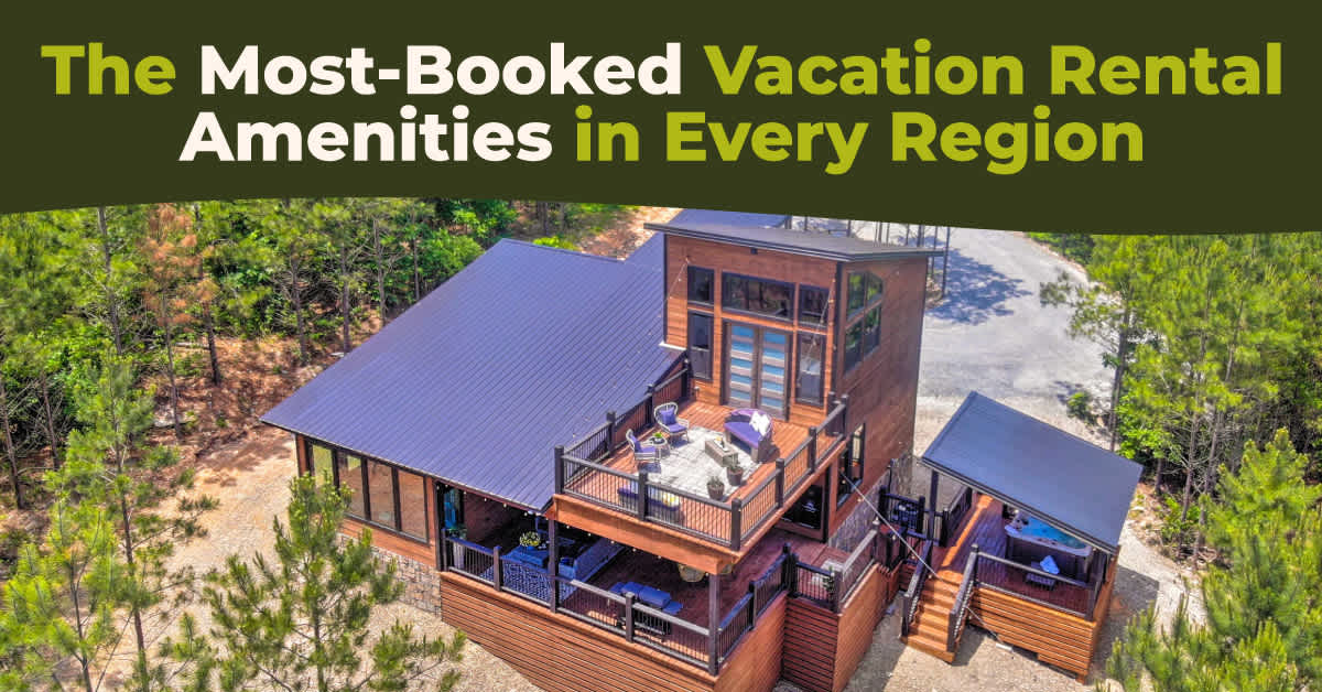The MostBooked Vacation Rental Amenities in Every U.S. Region Evolve