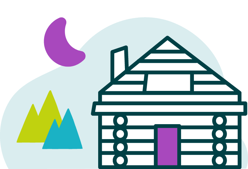 Cabin illustration