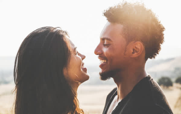 Couple on a romantic date in Branson, MO