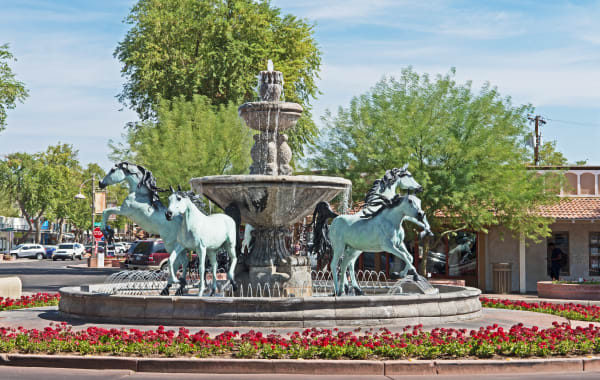 Central Square Old Town in Scottsdale, AZ