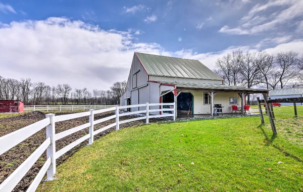 Renovated bunkhouse in Perrysville, OH