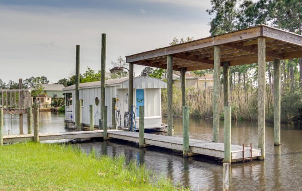 Houseboat in Bay St. Louis, MO