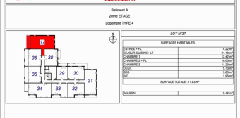 Image 2 - Appartement · Laval (53000) · 4 pièces · 72m²