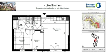 Image 1 - Appartement · St Herblain (44800) · 3 pièces · 64m²