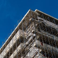 immeuble en rénovation énergétique