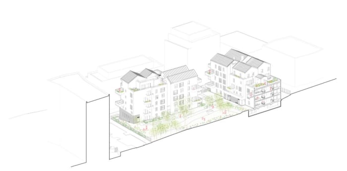 Image 4 sur 8 - Appartement  ·  Location · Chenove (21300) · 2 pièces · 56m²
