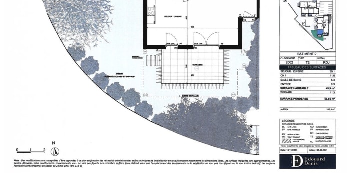 Image 2 sur 2 - Appartement  ·  Location · Sallanches (74700) · 2 pièces · 50m²