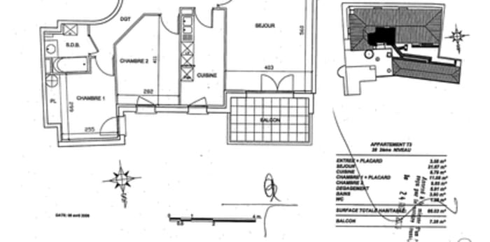 Image 3 sur 30 - Appartement  ·  Location · Castelginest (31780) · 3 pièces · 66m²