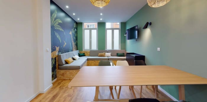 Image 3 sur 5 - Appartement  ·  Location · Lille (59000) · 1 pièce · 13m²