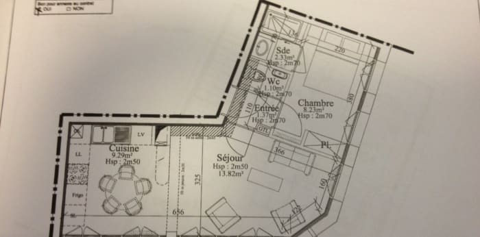 Image 3 sur 9 - Appartement  ·  Location · Valenciennes (59300) · 2 pièces · 36m²