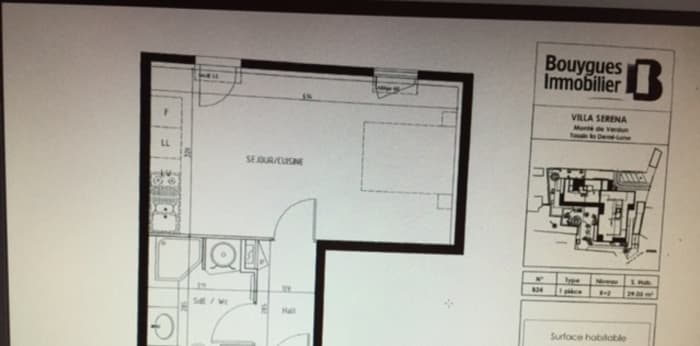 Image 5 sur 7 - Appartement  ·  Location · Tassin La Demi Lune (69160) · 1 pièce · 29m²