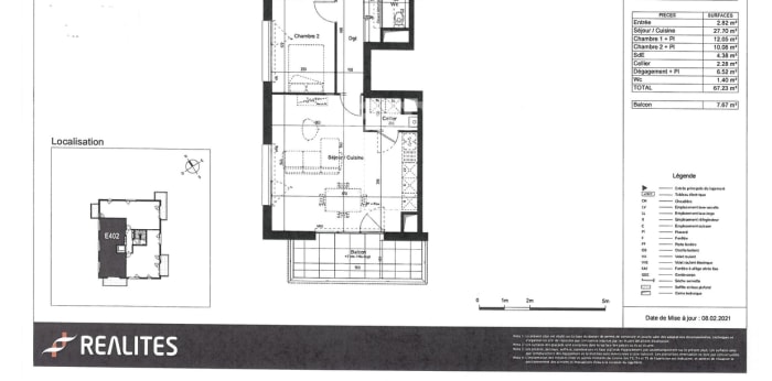 Image 7 sur 7 - Appartement  ·  Location · Cesson Sevigne (35510) · 3 pièces · 67m²