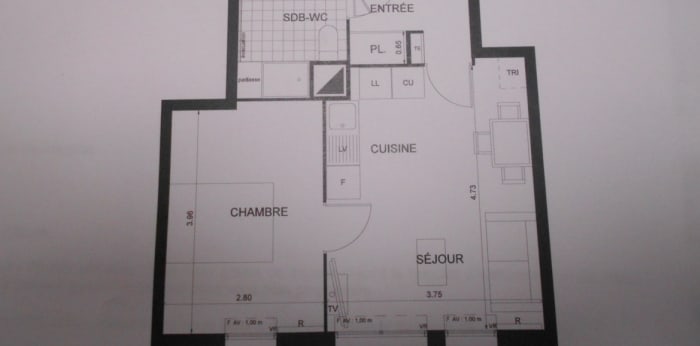 Image 5 sur 6 - Appartement  ·  Location · Evry Courcouronnes (91000) · 2 pièces · 38m²