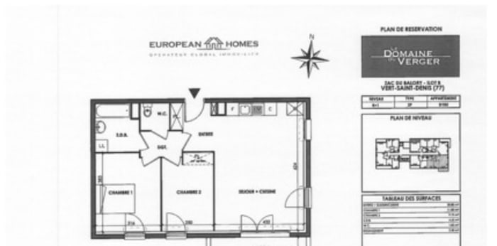 Image 9 sur 9 - Appartement  ·  Location · Vert St Denis (77240) · 3 pièces · 61m²