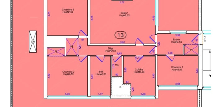 Image 9 sur 9 - Appartement  ·  Vente · Palaiseau (91120) · 4 pièces · 89m²