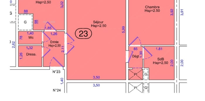 Image 3 sur 3 - Appartement  ·  Vente · Palaiseau (91120) · 2 pièces · 50m²