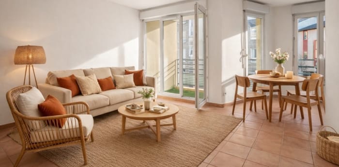Image 1 sur 11 - Appartement  ·  Vente · Lyon (69003) · 3 pièces · 56m²
