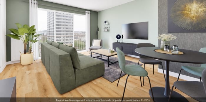 Image 4 sur 14 - Appartement  ·  Vente · Vandoeuvre Les Nancy (54500) · 3 pièces · 80m²