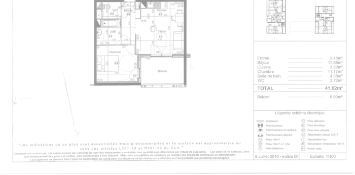 Image 5 sur 17 - Appartement  ·  Vente · Cenon (33150) · 2 pièces · 42m²